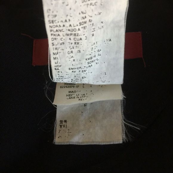 Max Mara Studio Shift Dress Black 3/4 Sleeve Tunic - Picture 8 of 8